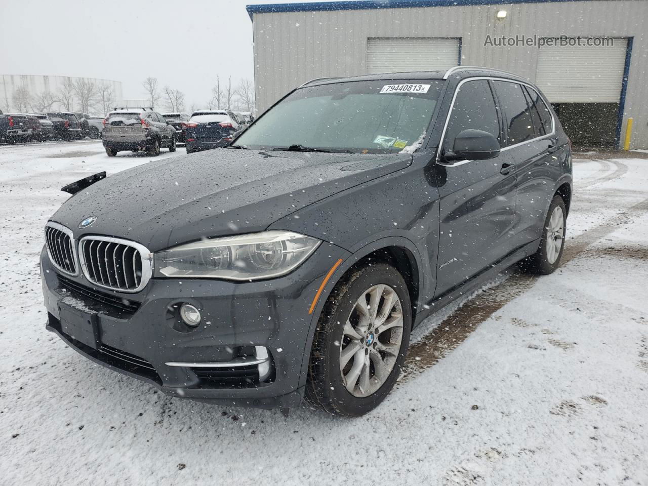 2014 Bmw X5 Xdrive35i Black vin: 5UXKR0C52E0H16719