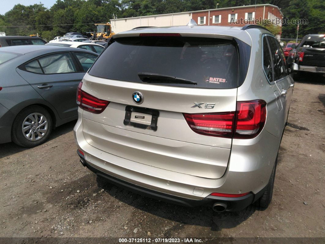 2014 Bmw X5 Xdrive35i Silver vin: 5UXKR0C52E0H25310