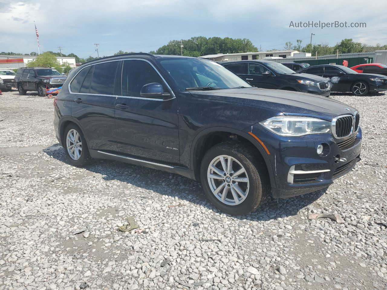 2014 Bmw X5 Xdrive35i Черный vin: 5UXKR0C52E0K43658