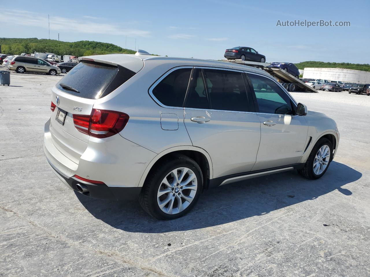 2014 Bmw X5 Xdrive35i Beige vin: 5UXKR0C52E0K49461