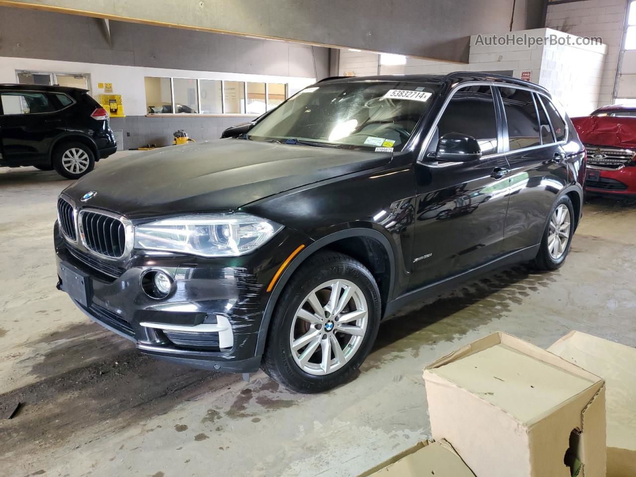 2014 Bmw X5 Xdrive35i Black vin: 5UXKR0C52E0K50223