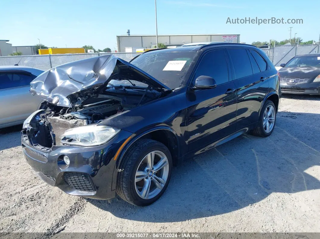 2014 Bmw X5 Xdrive35i Black vin: 5UXKR0C52E0K50576