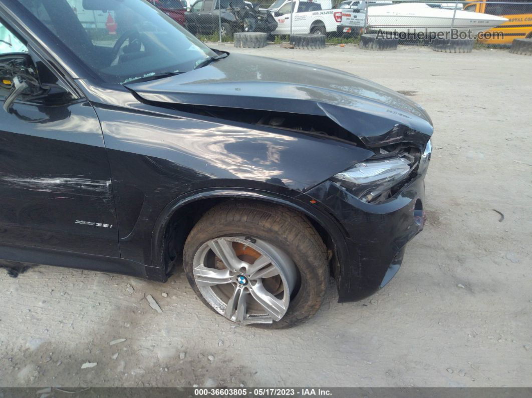 2014 Bmw X5 Xdrive35i Black vin: 5UXKR0C52E0K52022