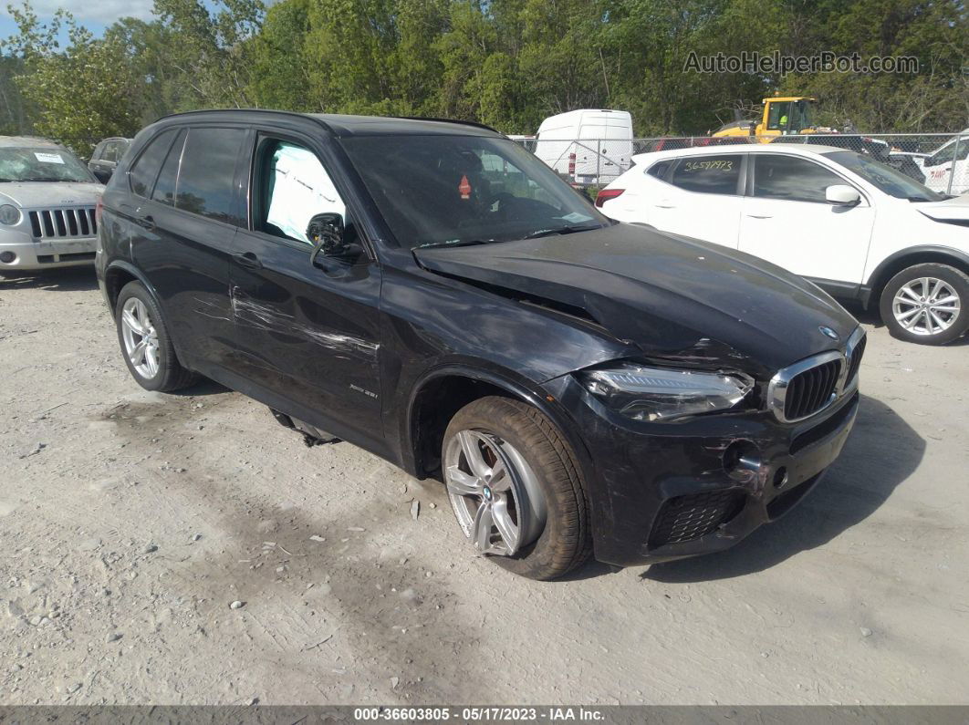 2014 Bmw X5 Xdrive35i Black vin: 5UXKR0C52E0K52022