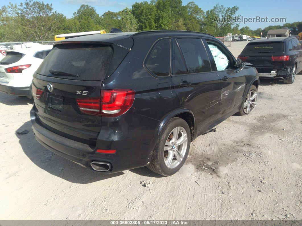 2014 Bmw X5 Xdrive35i Black vin: 5UXKR0C52E0K52022