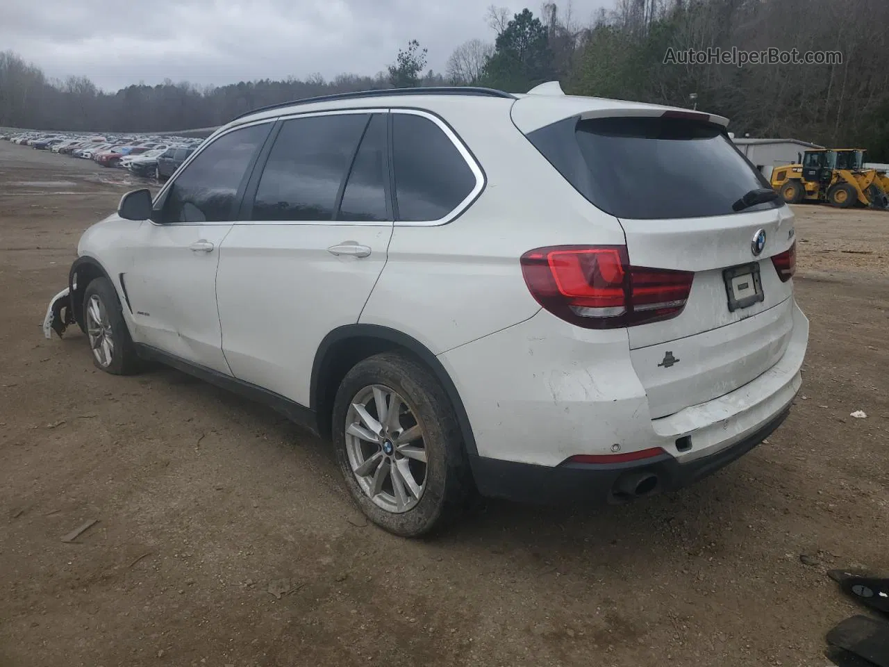 2015 Bmw X5 Xdrive35i Белый vin: 5UXKR0C52F0K55858