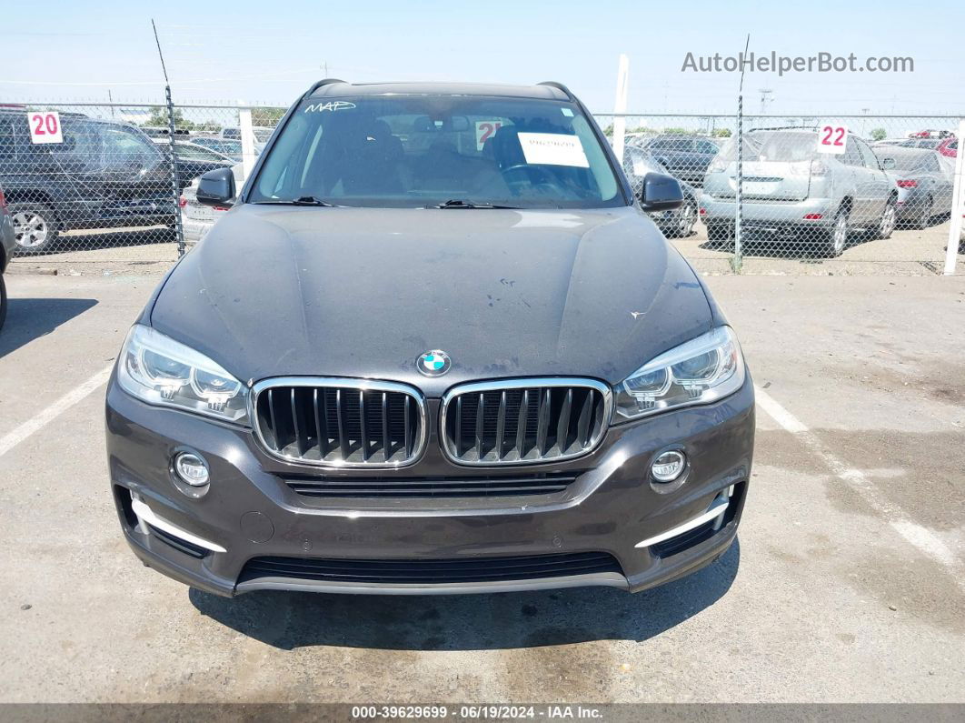 2015 Bmw X5 Xdrive35i Black vin: 5UXKR0C52F0P02625