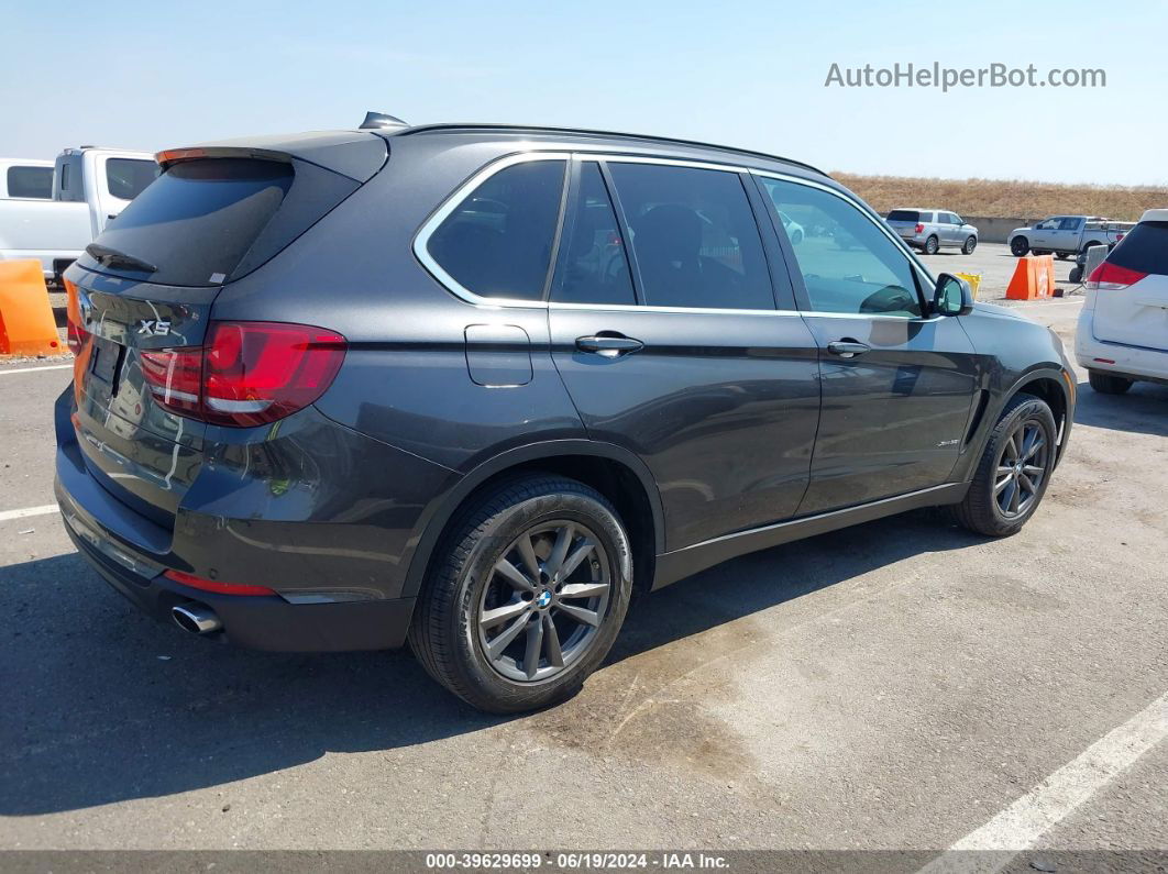 2015 Bmw X5 Xdrive35i Black vin: 5UXKR0C52F0P02625