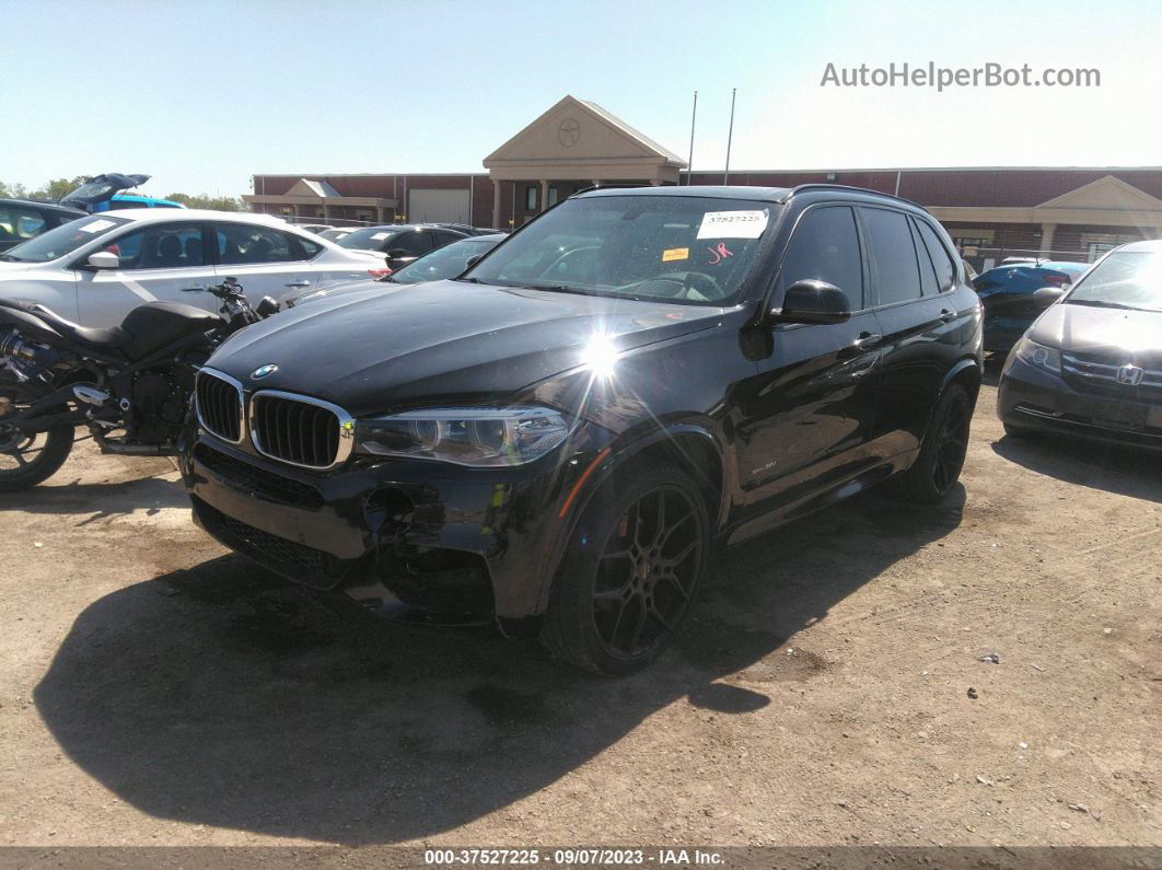 2015 Bmw X5 Xdrive35i Black vin: 5UXKR0C52F0P03824