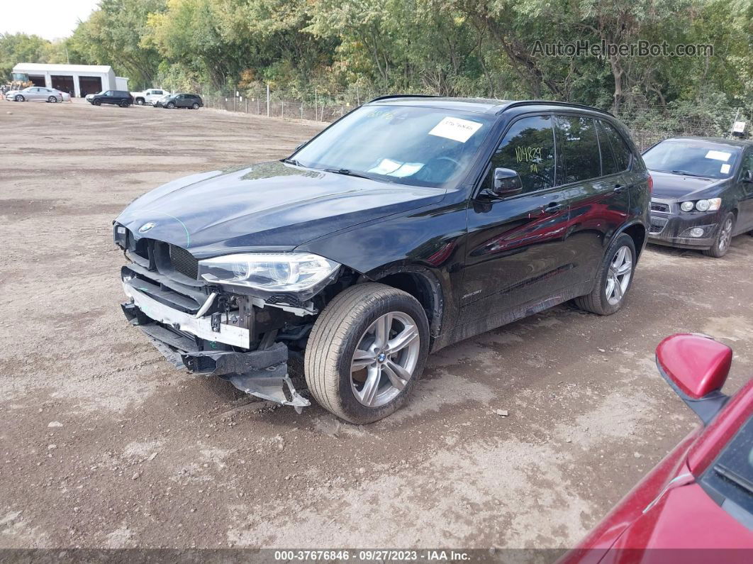 2015 Bmw X5 Xdrive35i Черный vin: 5UXKR0C52F0P05606