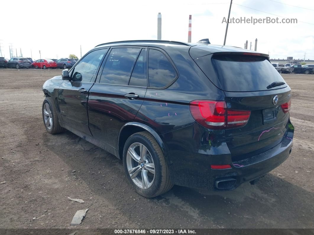 2015 Bmw X5 Xdrive35i Черный vin: 5UXKR0C52F0P05606