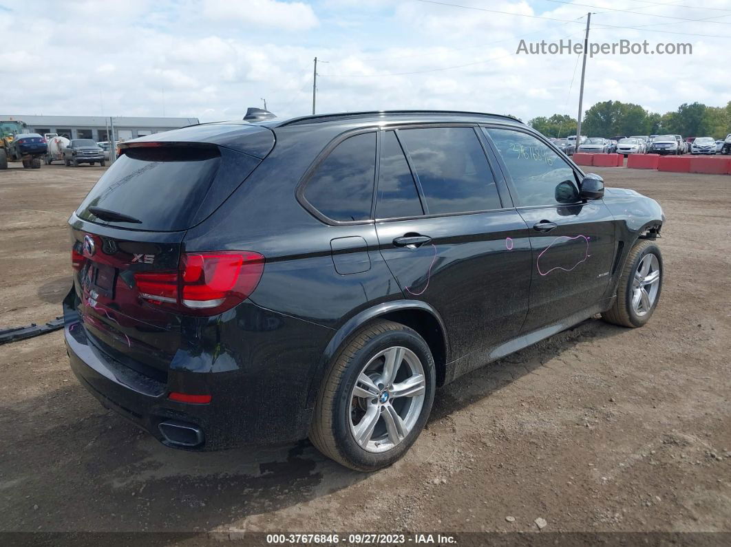 2015 Bmw X5 Xdrive35i Black vin: 5UXKR0C52F0P05606