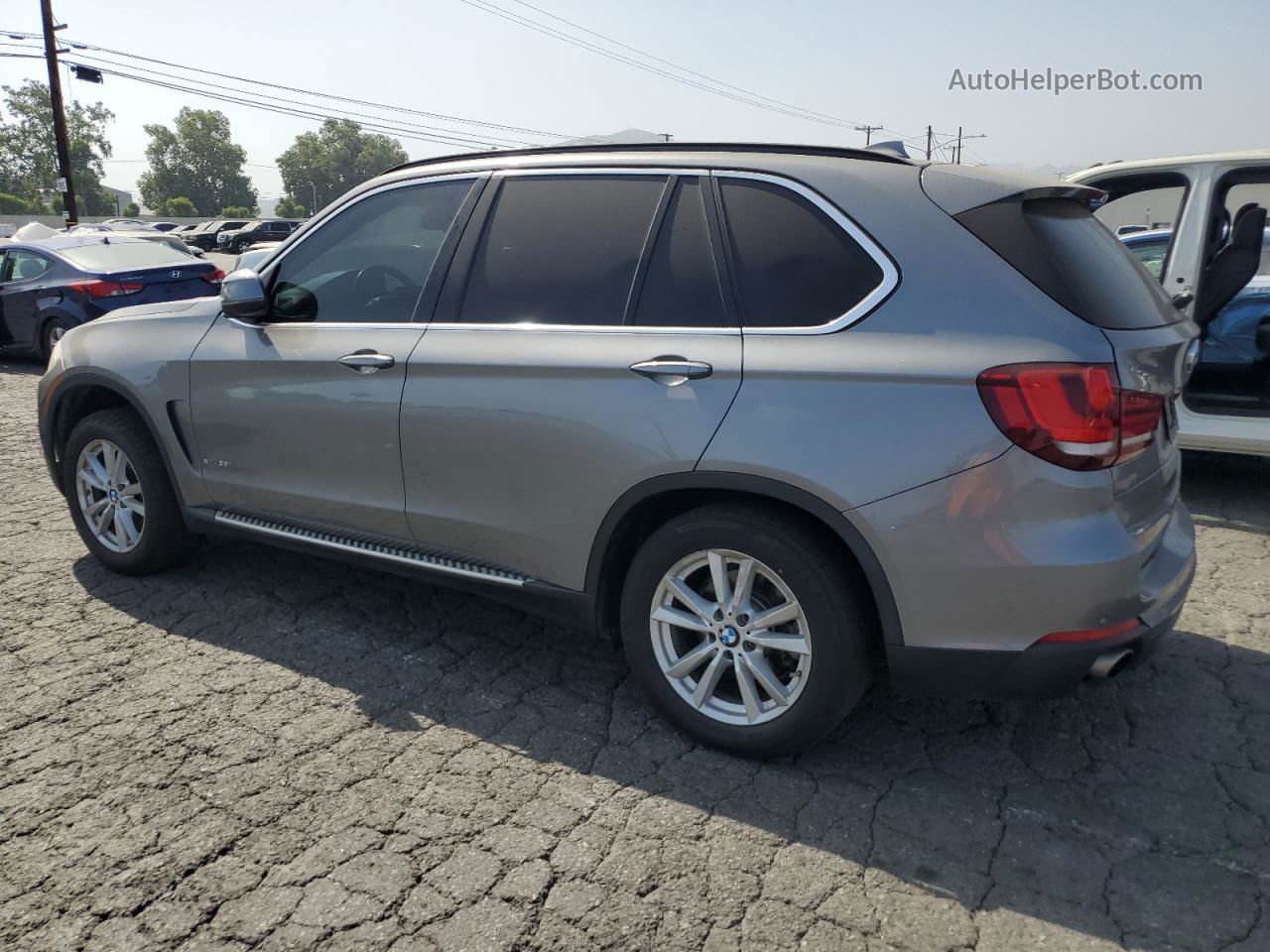 2015 Bmw X5 Xdrive35i Gray vin: 5UXKR0C52F0P07128