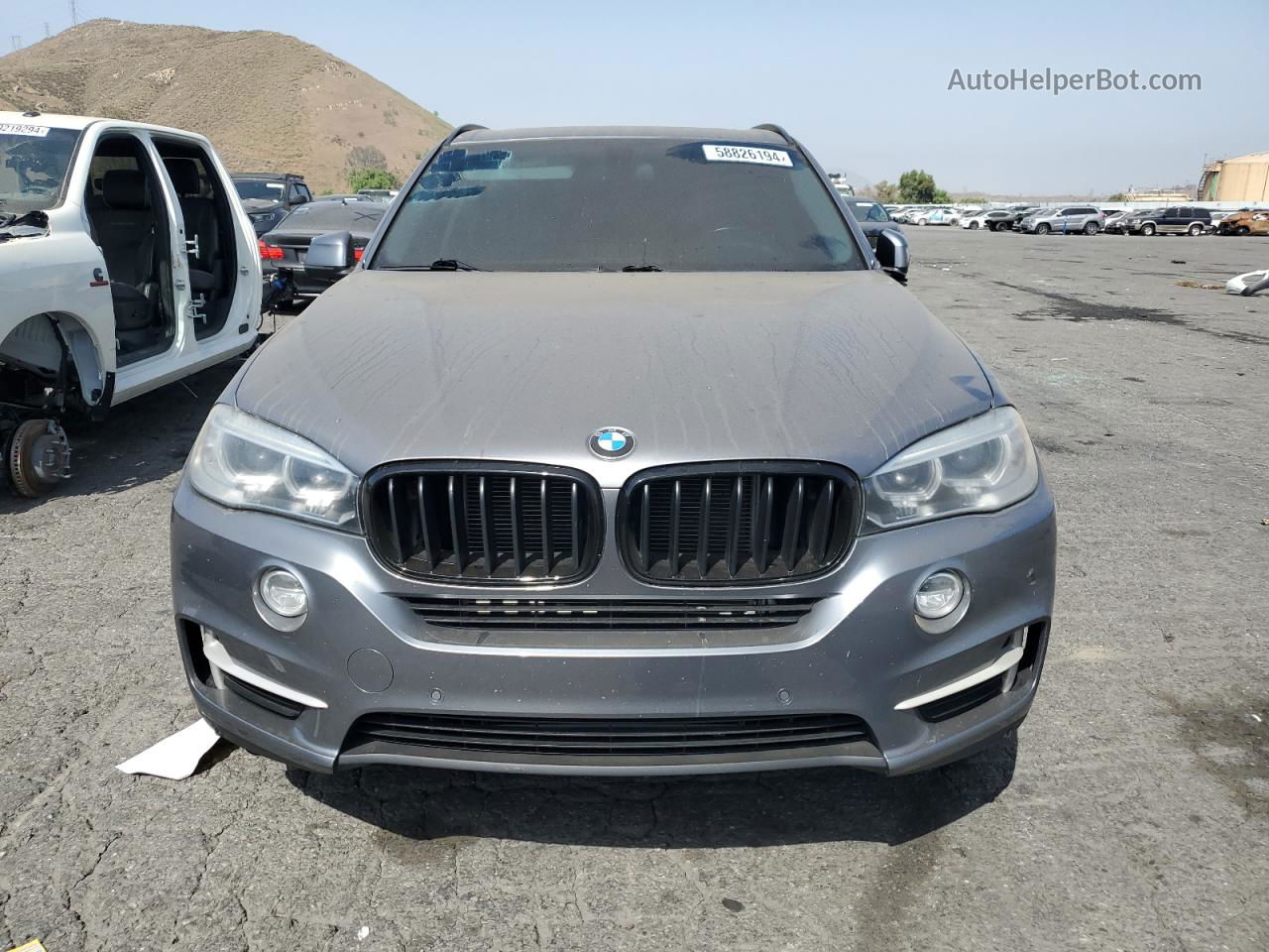 2015 Bmw X5 Xdrive35i Gray vin: 5UXKR0C52F0P07128