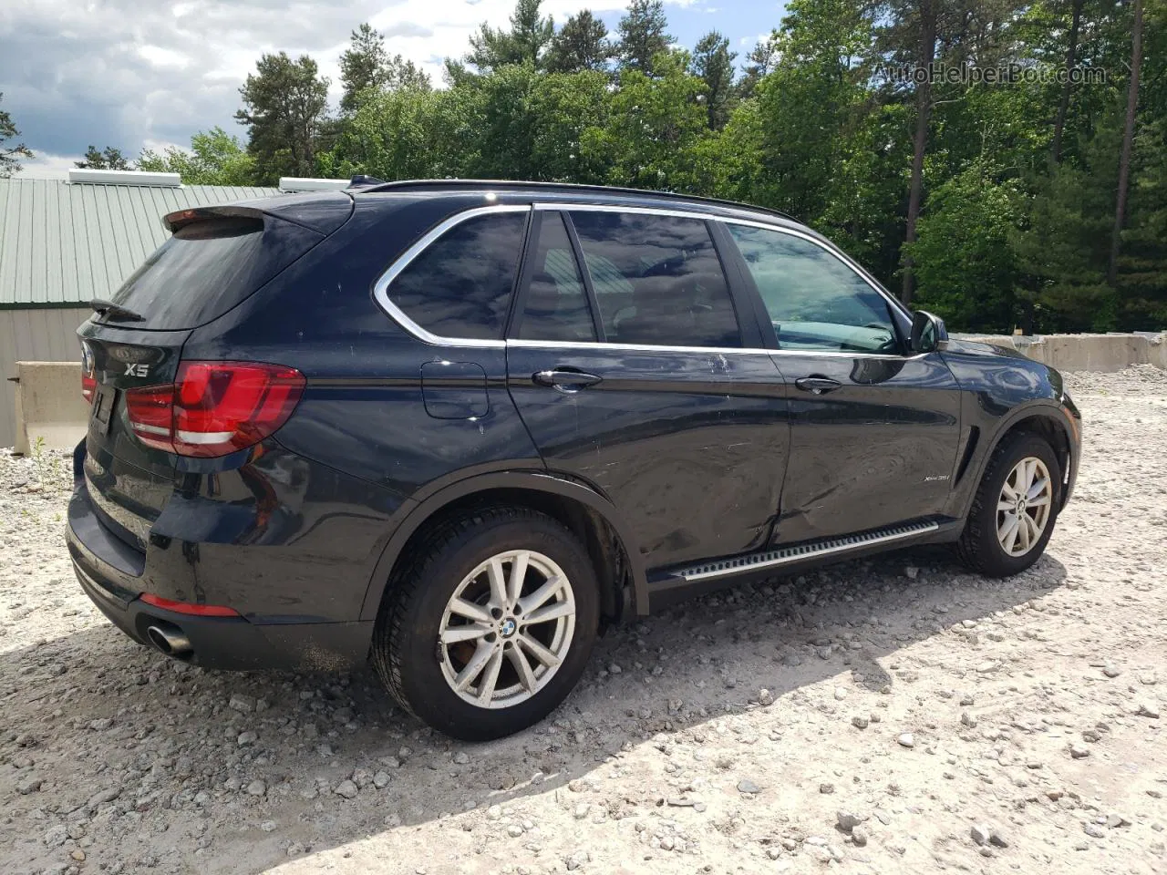 2015 Bmw X5 Xdrive35i Black vin: 5UXKR0C52F0P12510