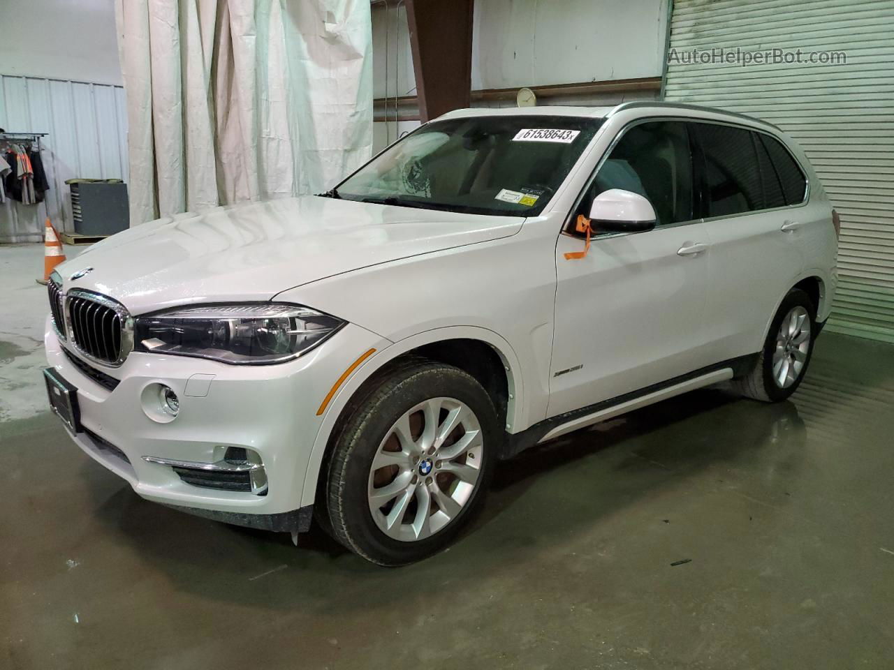 2015 Bmw X5 Xdrive35i Белый vin: 5UXKR0C52F0P13205