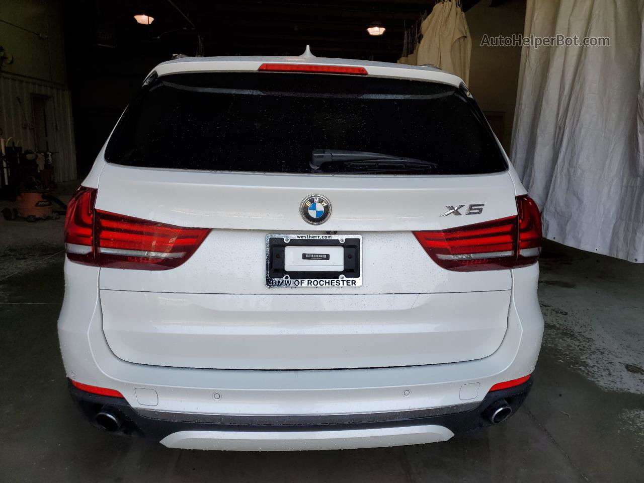 2015 Bmw X5 Xdrive35i Белый vin: 5UXKR0C52F0P13205