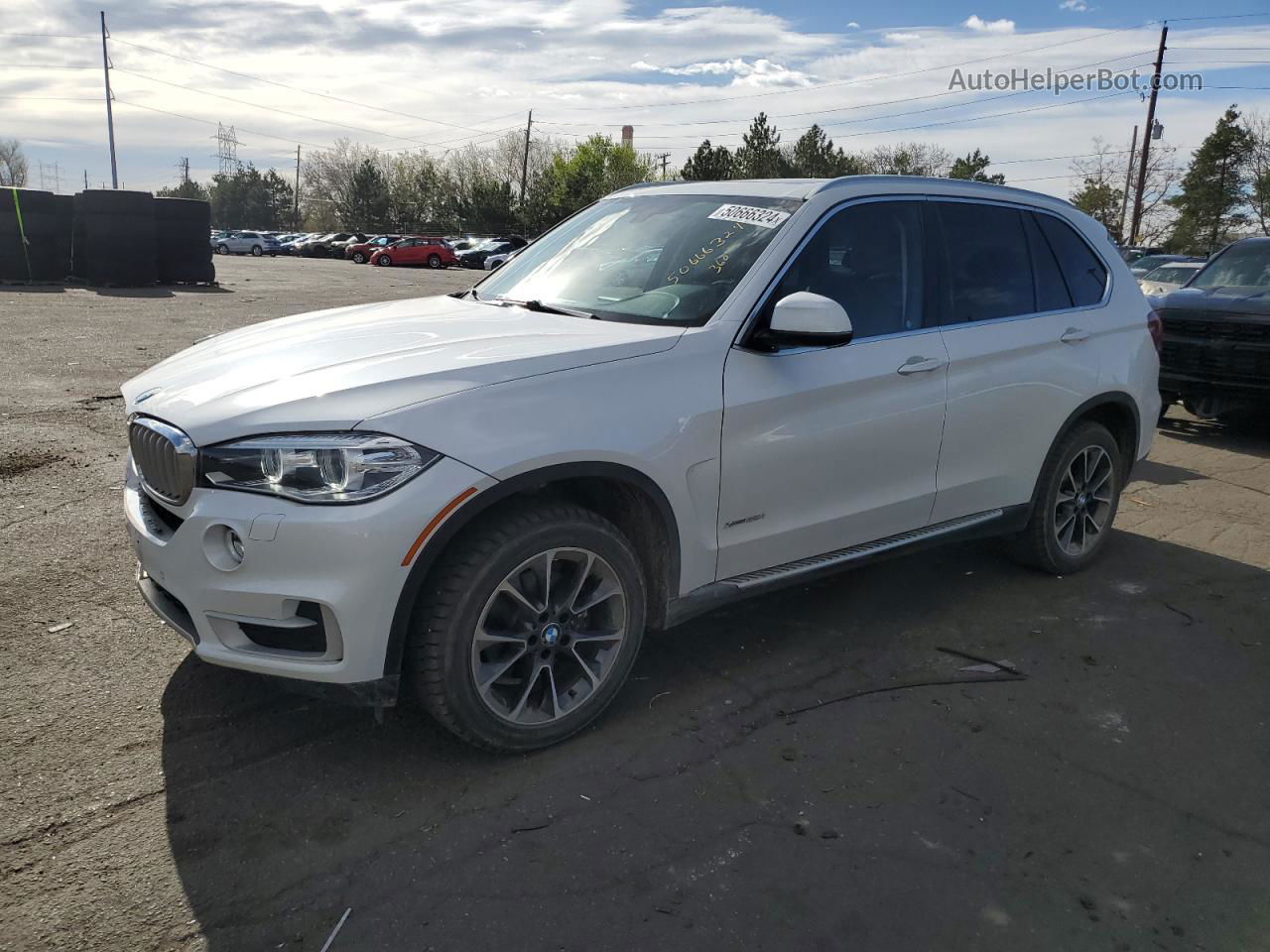 2016 Bmw X5 Xdrive35i Белый vin: 5UXKR0C52G0P27512