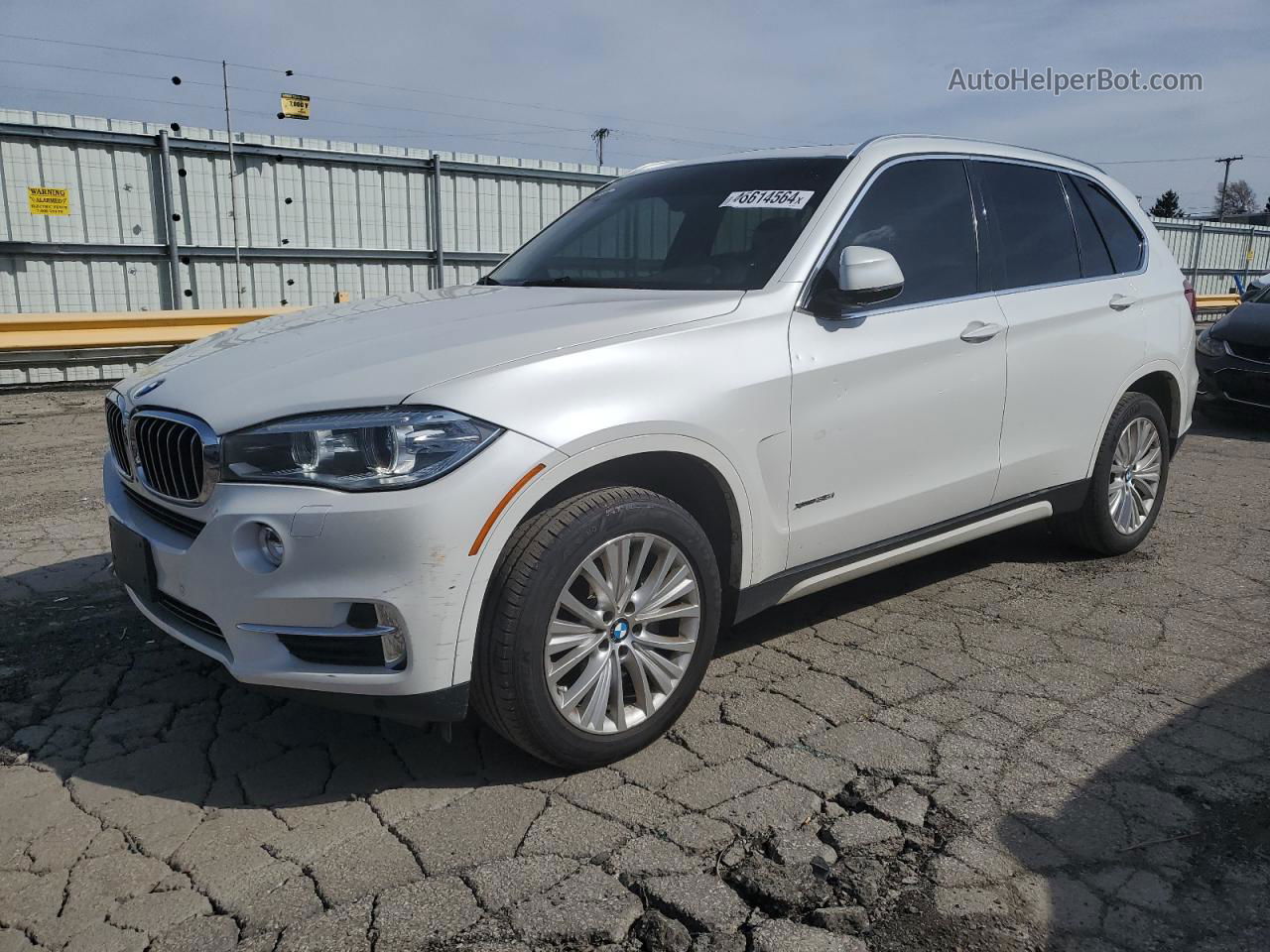 2016 Bmw X5 Xdrive35i Белый vin: 5UXKR0C52G0P29101