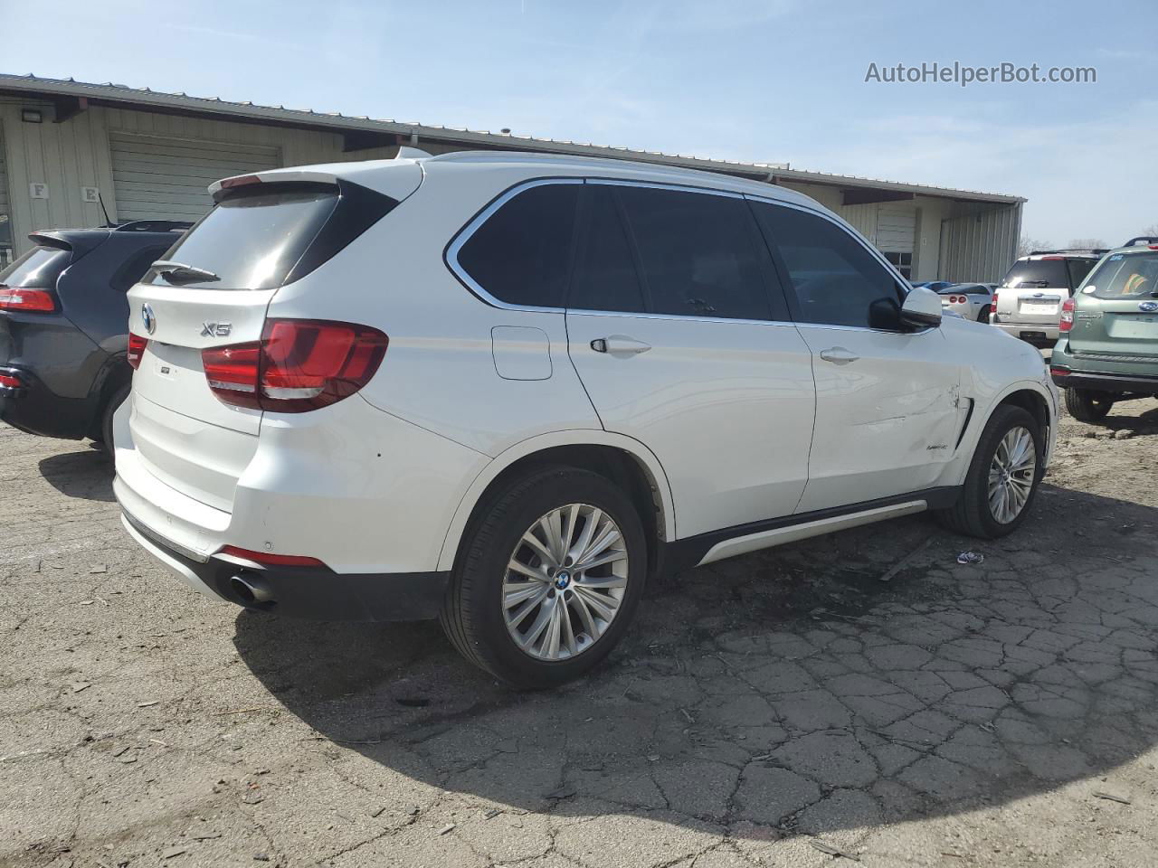 2016 Bmw X5 Xdrive35i Белый vin: 5UXKR0C52G0P29101