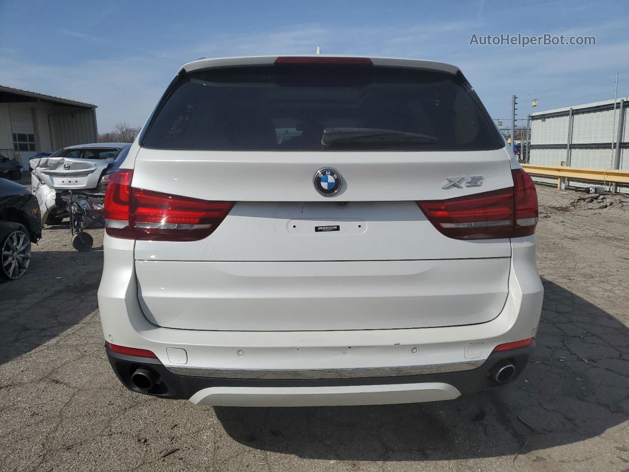 2016 Bmw X5 Xdrive35i Белый vin: 5UXKR0C52G0P29101