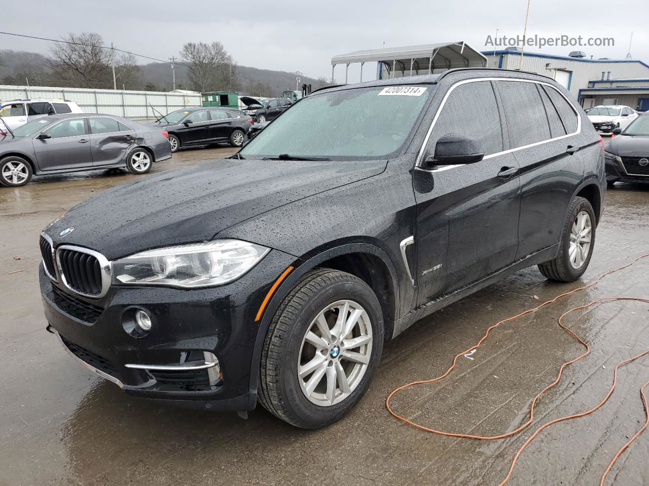 2014 Bmw X5 Xdrive35i Black vin: 5UXKR0C53E0H22951