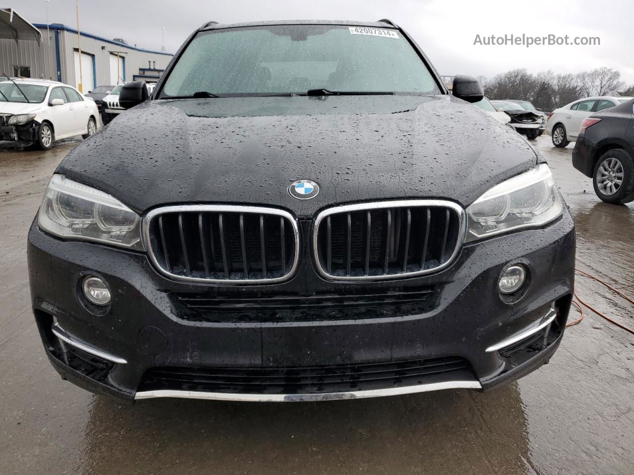 2014 Bmw X5 Xdrive35i Black vin: 5UXKR0C53E0H22951