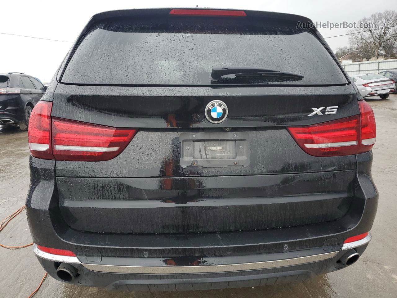 2014 Bmw X5 Xdrive35i Black vin: 5UXKR0C53E0H22951