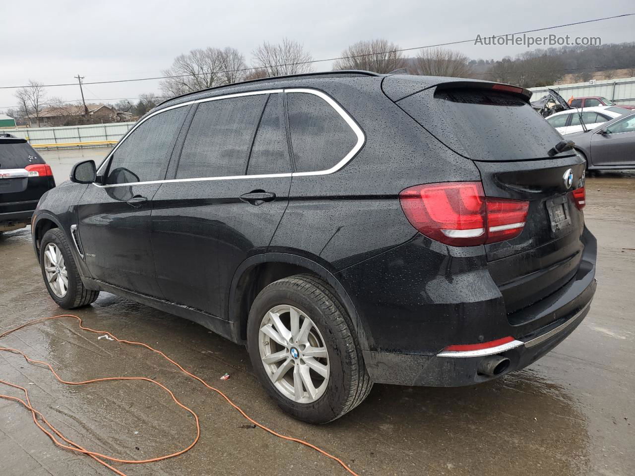 2014 Bmw X5 Xdrive35i Black vin: 5UXKR0C53E0H22951