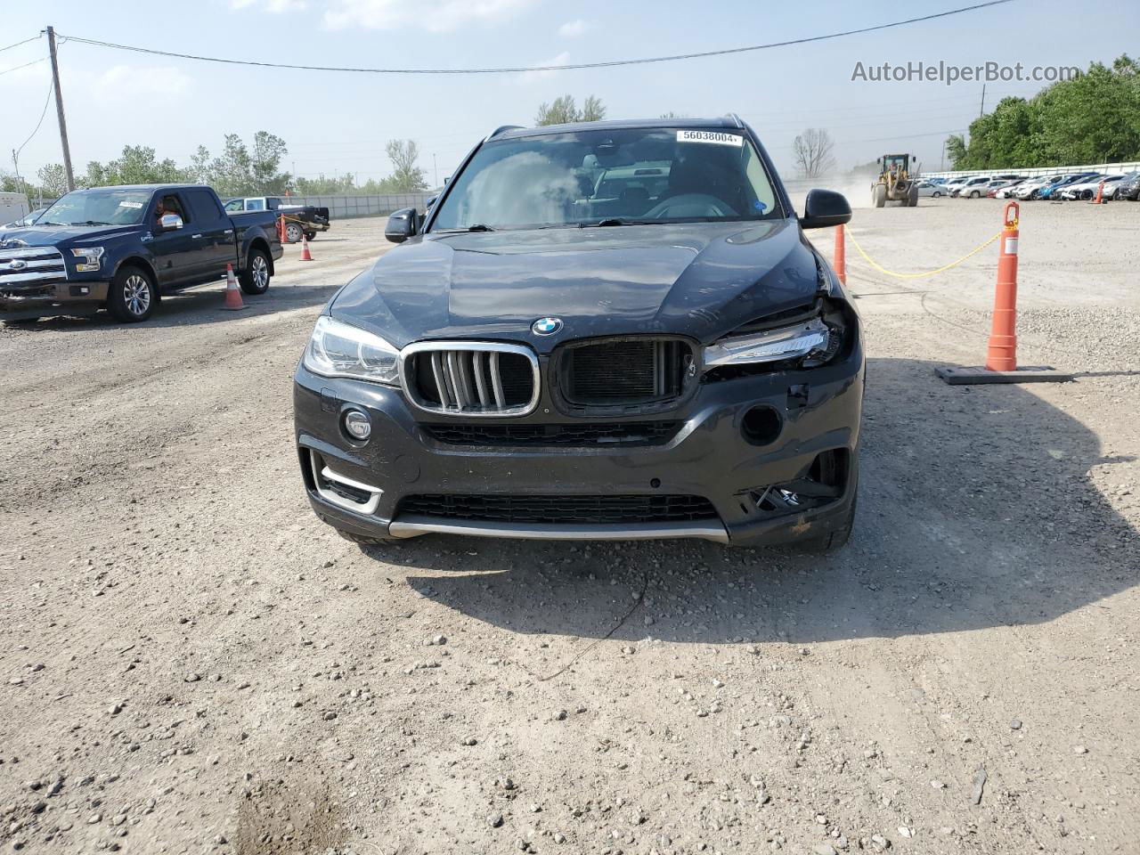 2014 Bmw X5 Xdrive35i Gray vin: 5UXKR0C53E0H26952