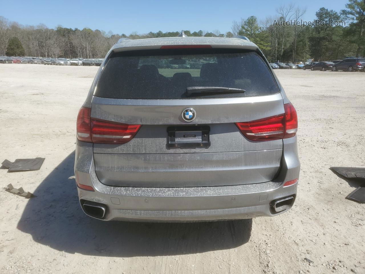 2014 Bmw X5 Xdrive35i Gray vin: 5UXKR0C53E0K42860