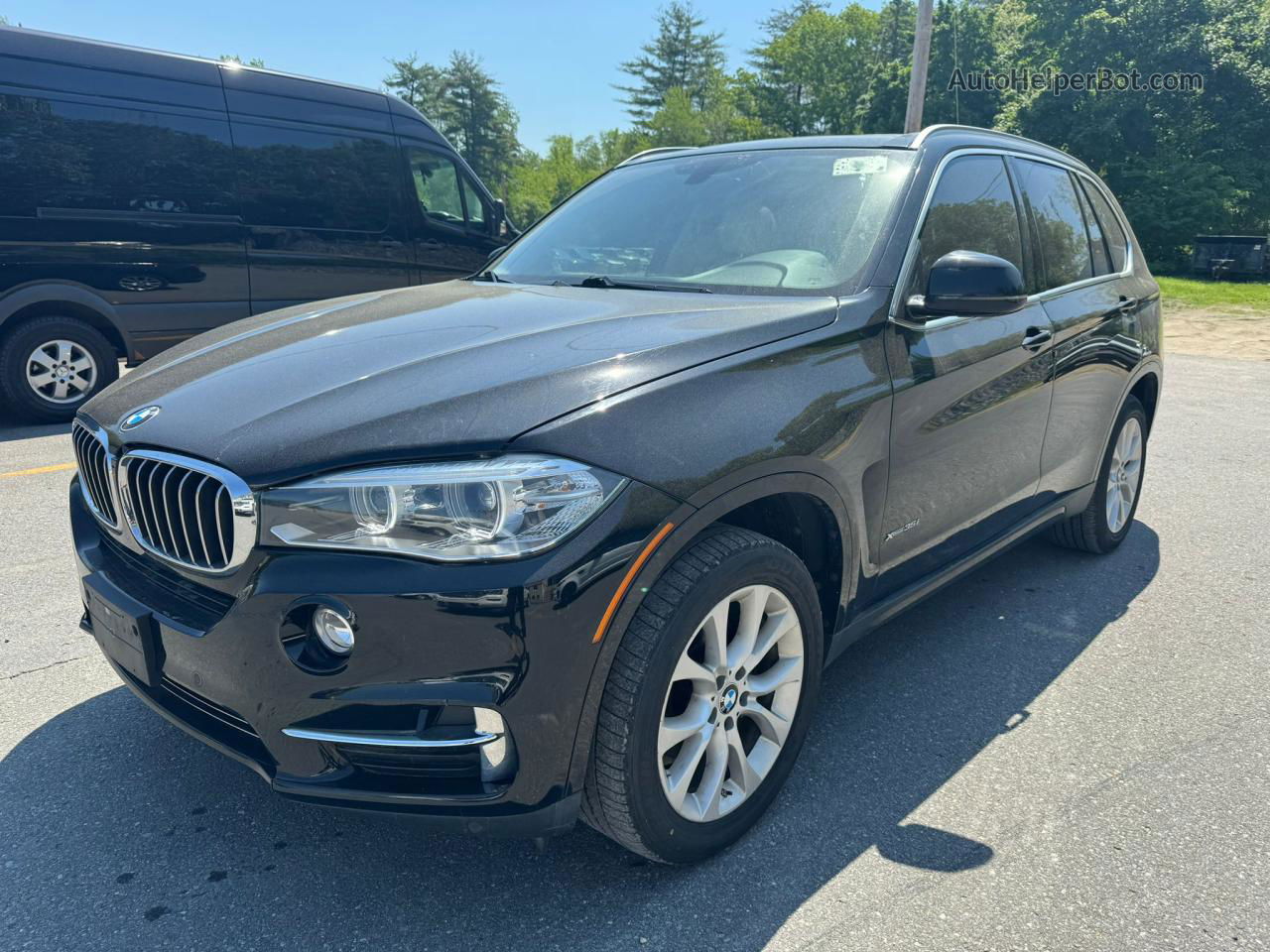 2014 Bmw X5 Xdrive35i Black vin: 5UXKR0C53E0K49842