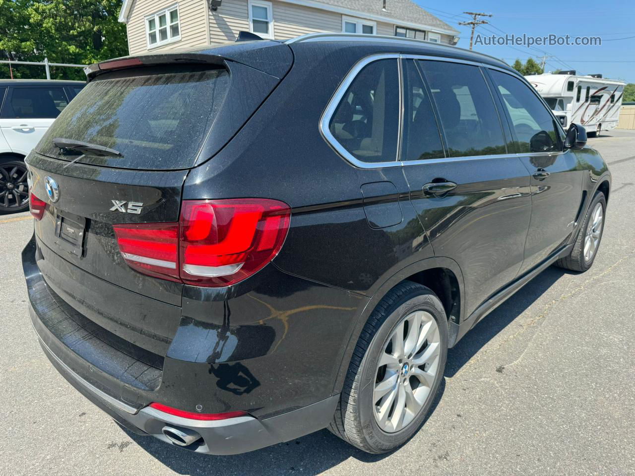 2014 Bmw X5 Xdrive35i Black vin: 5UXKR0C53E0K49842