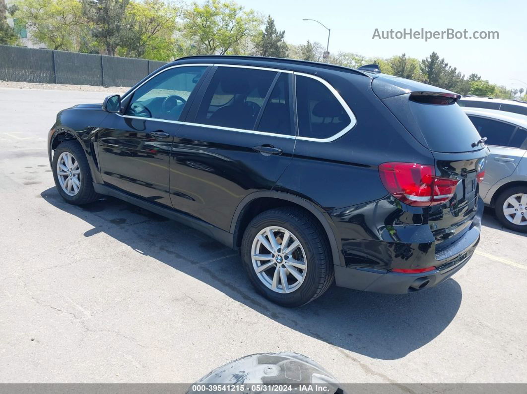 2015 Bmw X5 Xdrive35i Black vin: 5UXKR0C53F0K55626