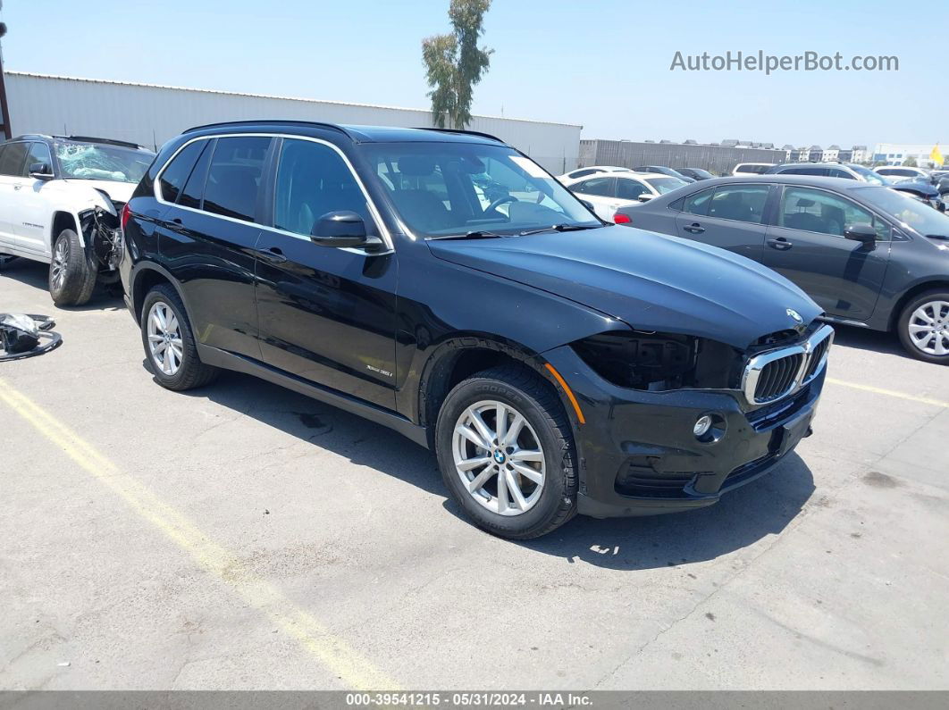 2015 Bmw X5 Xdrive35i Black vin: 5UXKR0C53F0K55626