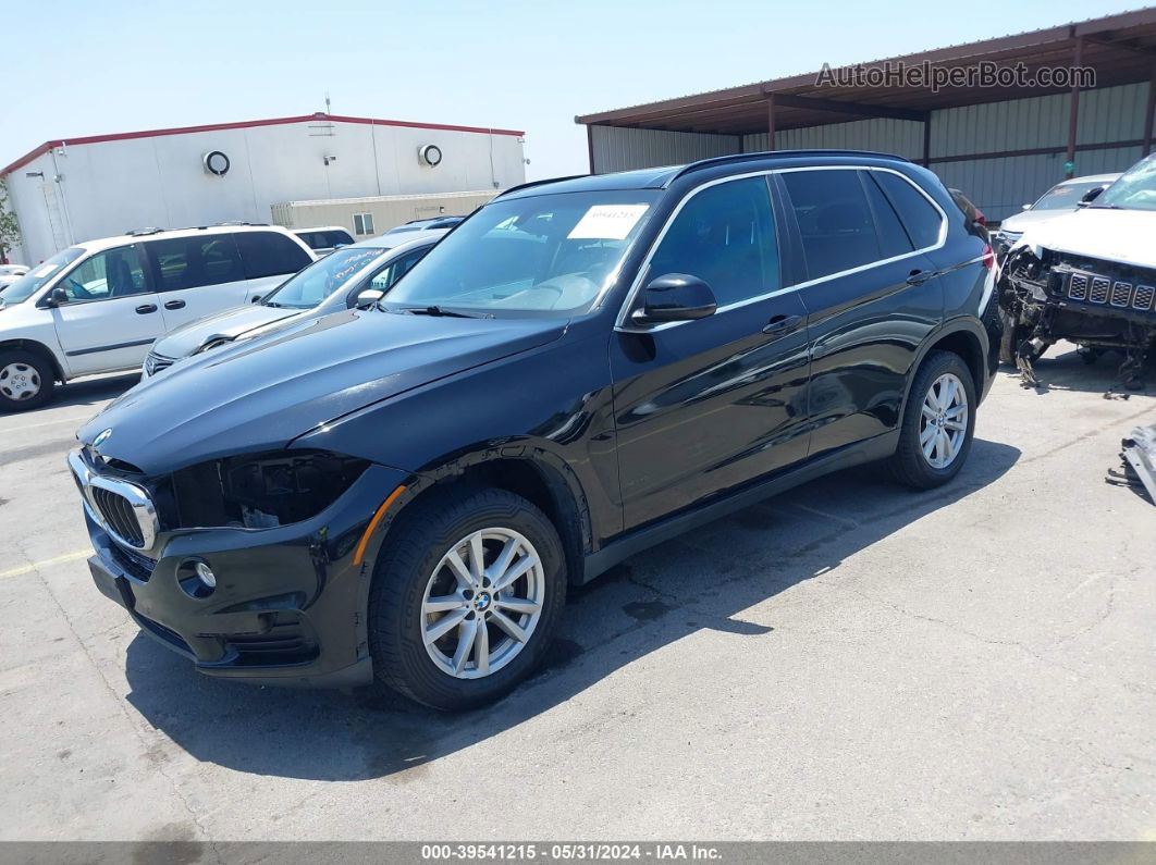 2015 Bmw X5 Xdrive35i Black vin: 5UXKR0C53F0K55626