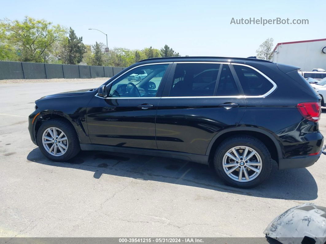 2015 Bmw X5 Xdrive35i Black vin: 5UXKR0C53F0K55626