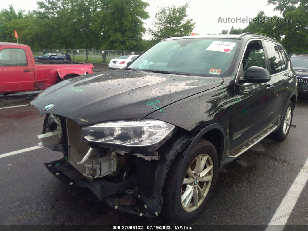 2015 Bmw X5 Xdrive35i Black vin: 5UXKR0C53F0K56873