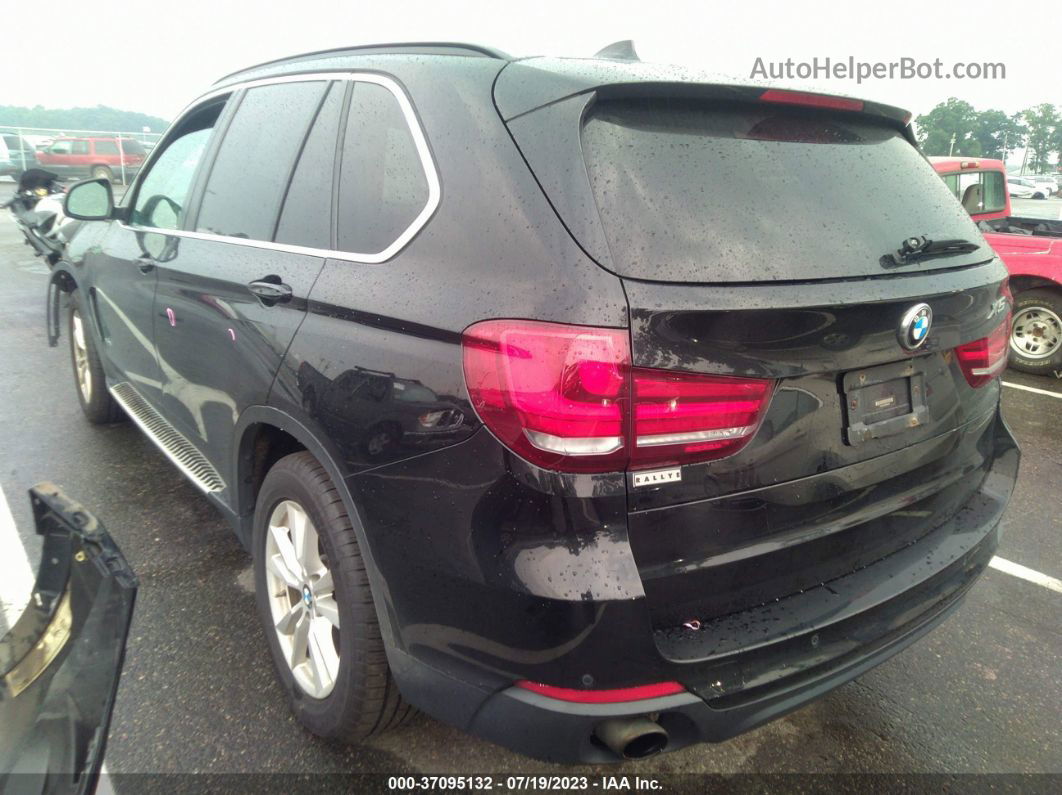 2015 Bmw X5 Xdrive35i Black vin: 5UXKR0C53F0K56873