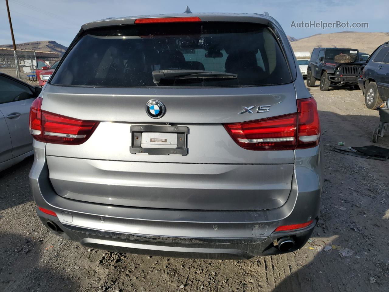 2015 Bmw X5 Xdrive35i Серый vin: 5UXKR0C53F0K59319