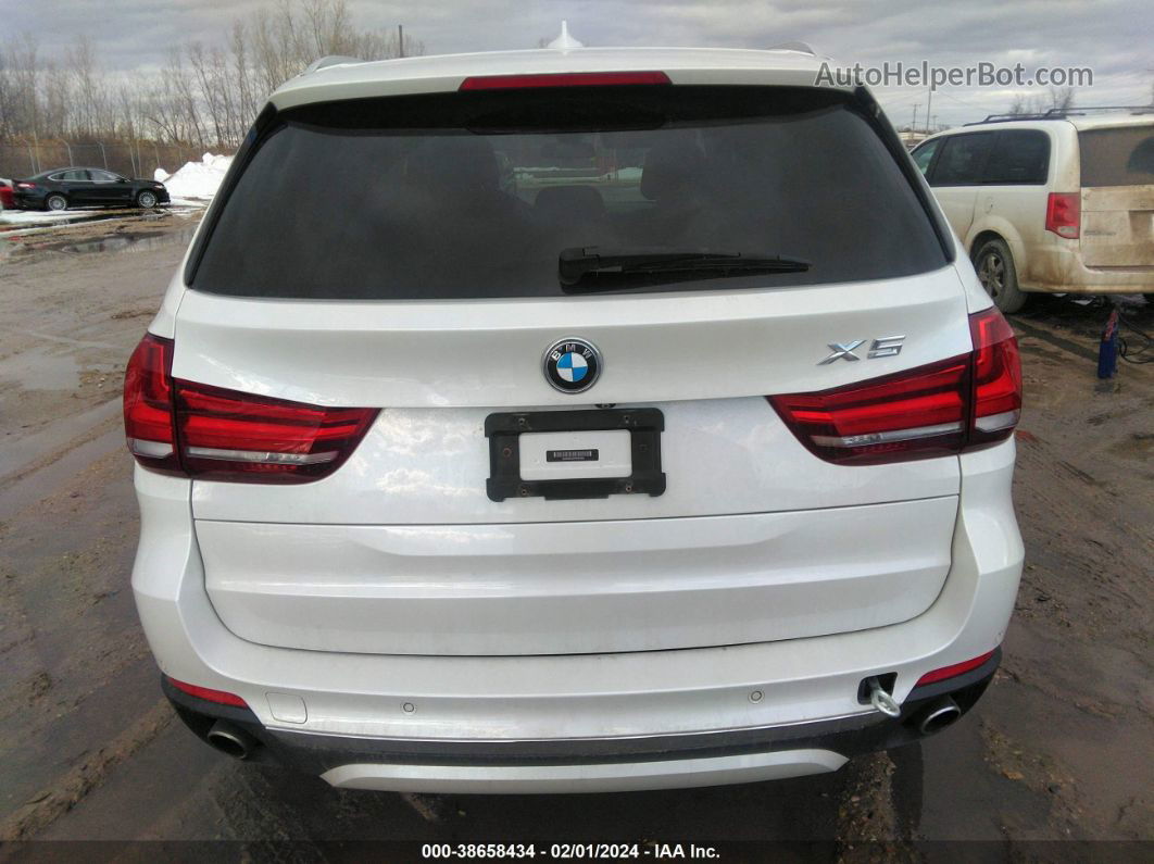 2015 Bmw X5 Xdrive35i Белый vin: 5UXKR0C53F0K60485