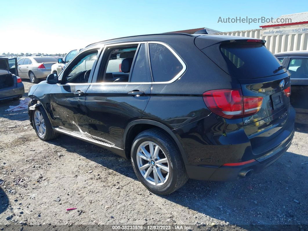 2015 Bmw X5 Xdrive35i Black vin: 5UXKR0C53F0K70188