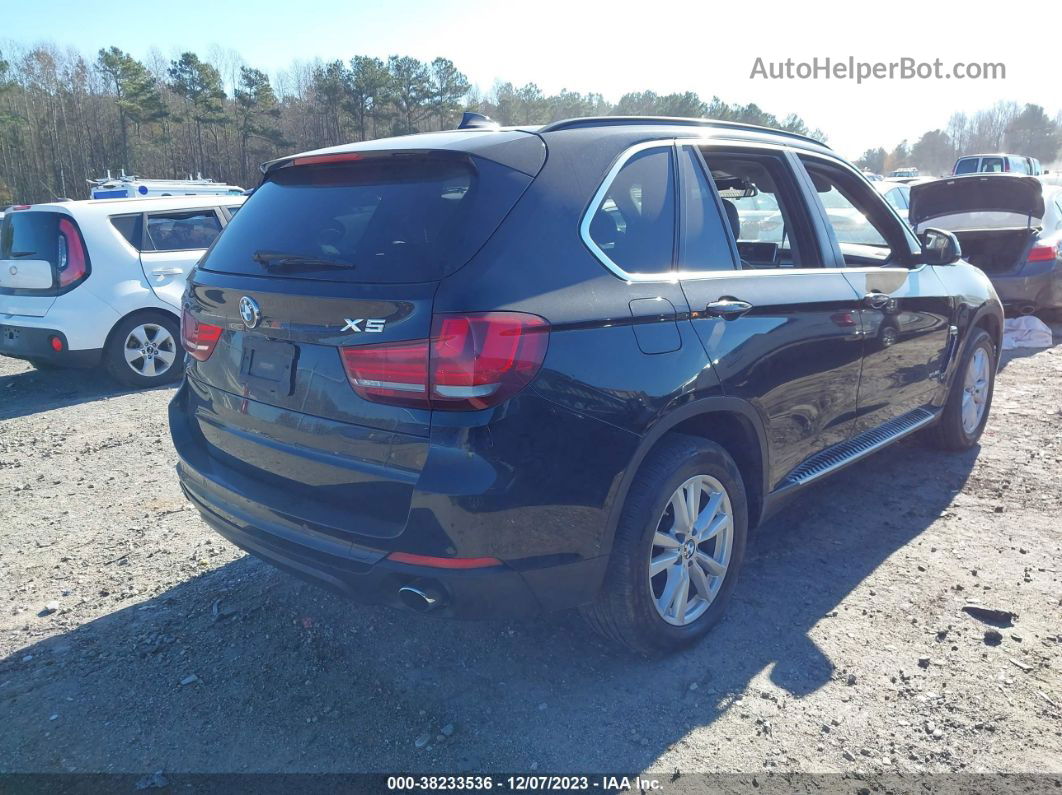 2015 Bmw X5 Xdrive35i Black vin: 5UXKR0C53F0K70188