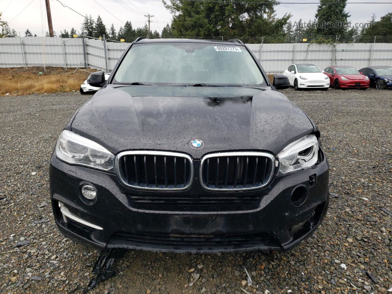 2015 Bmw X5 Xdrive35i Black vin: 5UXKR0C53F0K71731