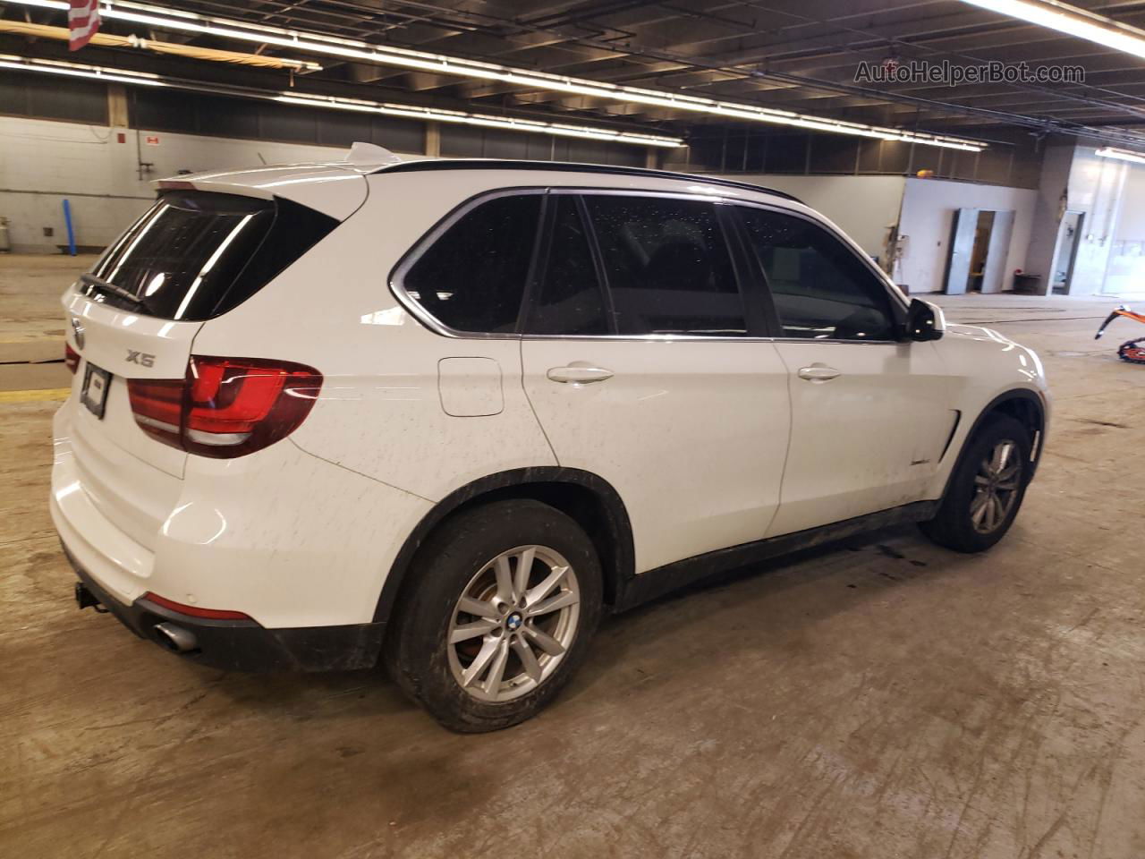 2015 Bmw X5 Xdrive35i Белый vin: 5UXKR0C53F0P02133