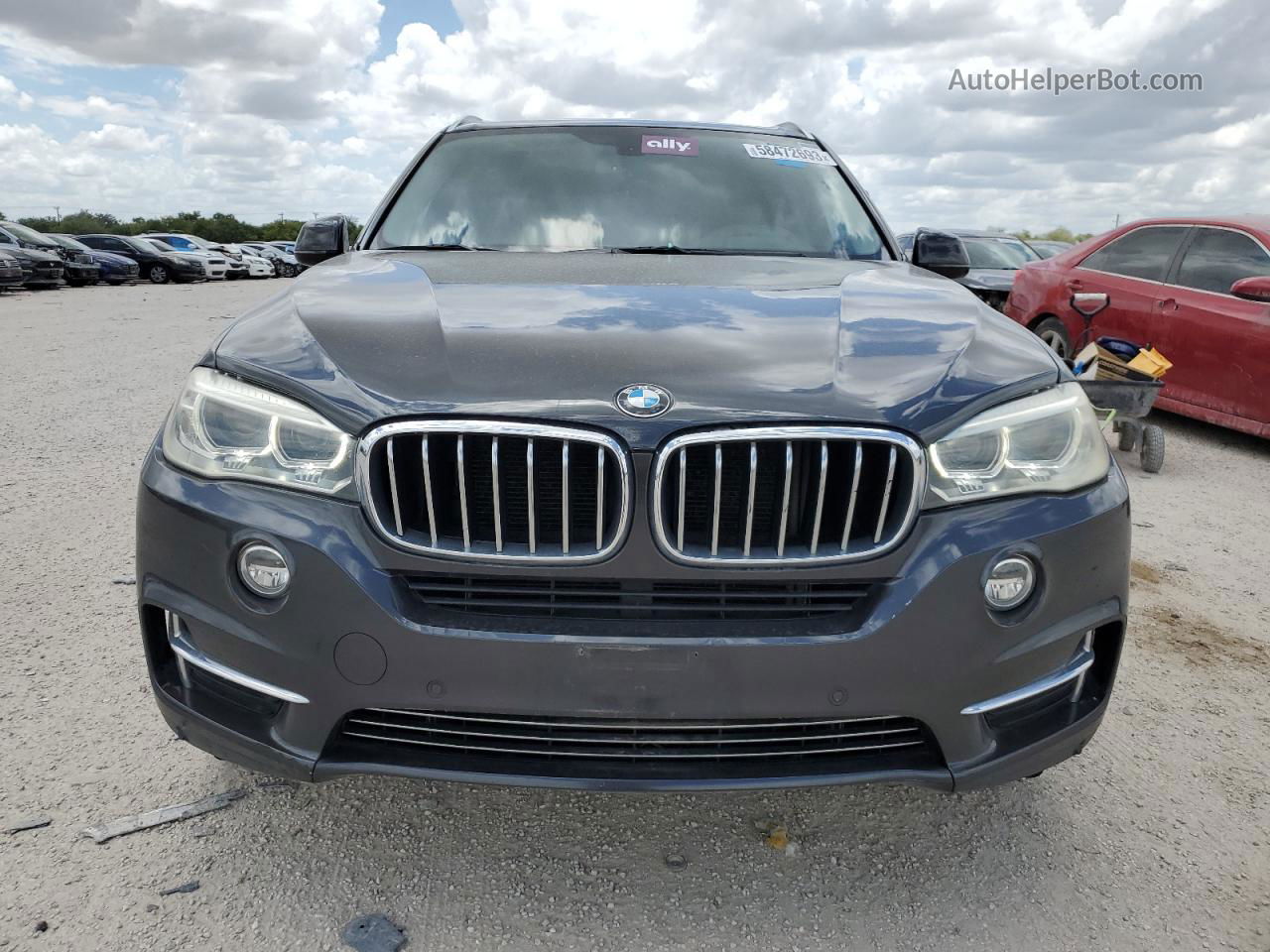 2015 Bmw X5 Xdrive35i Charcoal vin: 5UXKR0C53F0P06361