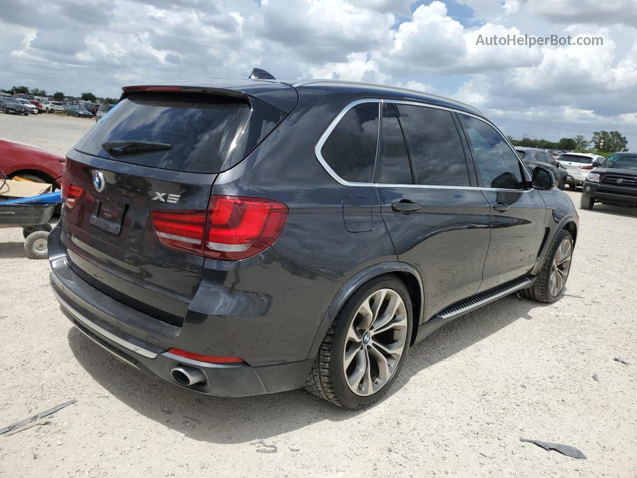 2015 Bmw X5 Xdrive35i Charcoal vin: 5UXKR0C53F0P06361