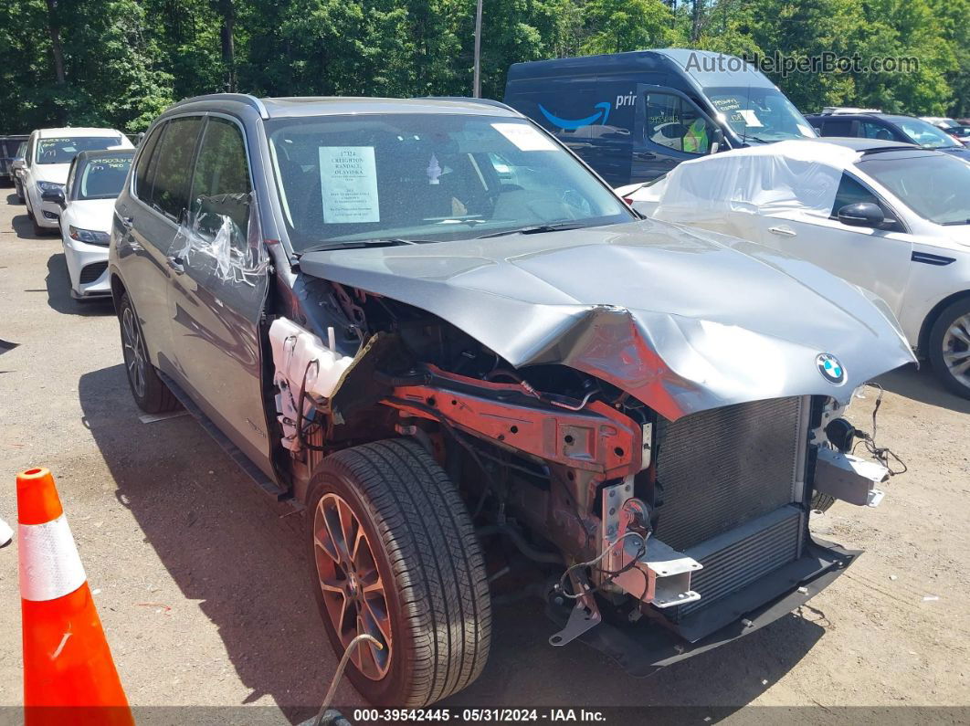 2015 Bmw X5 Xdrive35i Gray vin: 5UXKR0C53F0P08174