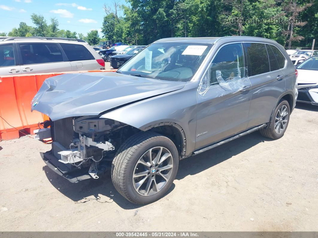 2015 Bmw X5 Xdrive35i Gray vin: 5UXKR0C53F0P08174