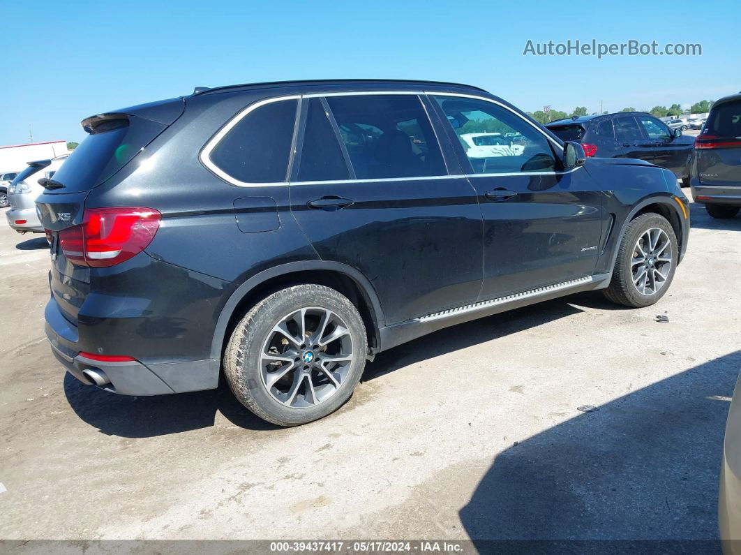 2015 Bmw X5 Xdrive35i Black vin: 5UXKR0C53F0P09986